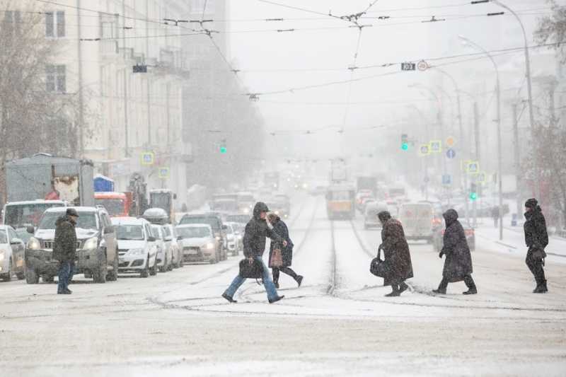 В Свердловской области объявлено предупреждение из-за метели и резкого похолодания