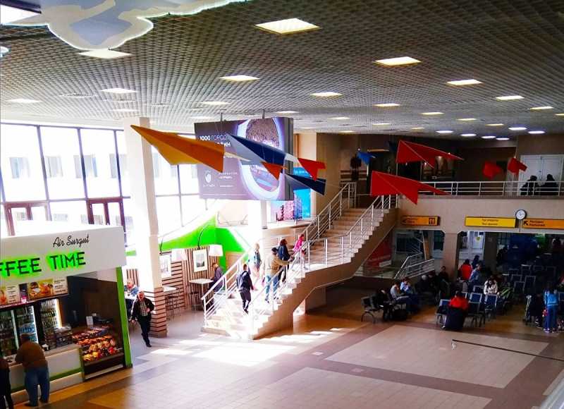 Аэропорт Сургута увеличил пассажиропоток на 23%