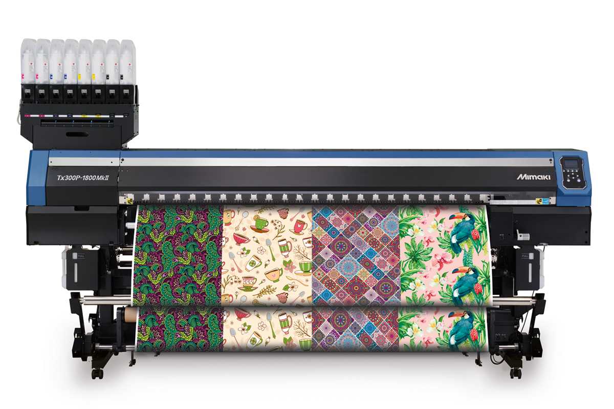Текстильный принтер: особенности, печатные технологии